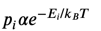 Boltzmann probability